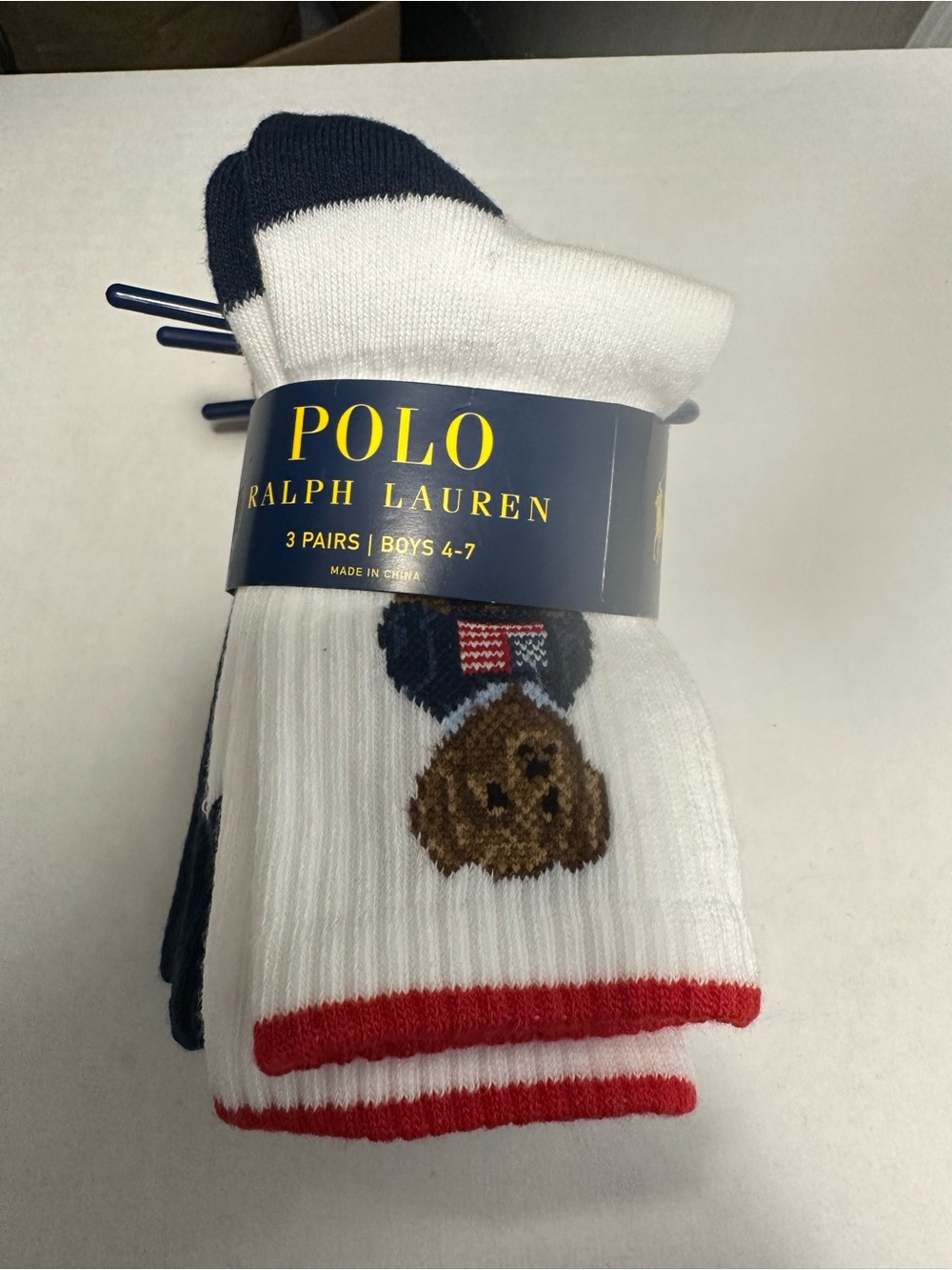 Boy’s Polo by Ralph Lauren Sock (3-Pack)